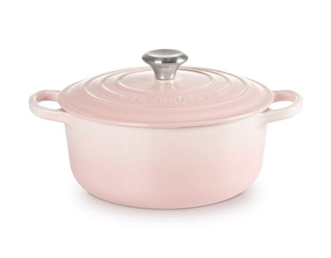 Panela Redonda Signature Shell Pink Le Creuset 20 Cm LCL Home