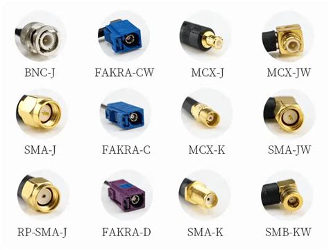 Visual Guide To Antenna Connector Types 54 OFF