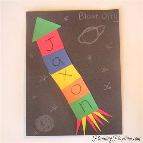 5 Adorable Preschool Name Crafts