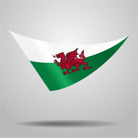 Welsh flag vector