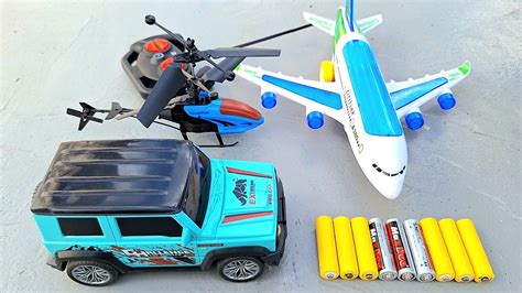 Car Remote Control Rc Helicopter And Rc Airbus Unboxing And Fly