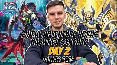 Yu Gi Oh Sinful Adventure Horus Kashtira Synchro Day 2 YCS Bologna