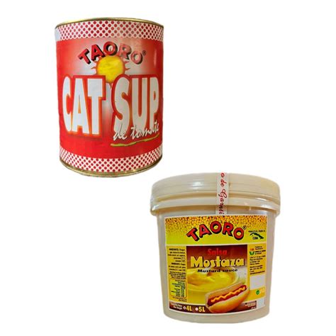 Catsup De Tomate Salsa Mostaza Supermarket Es Una Tienda Para