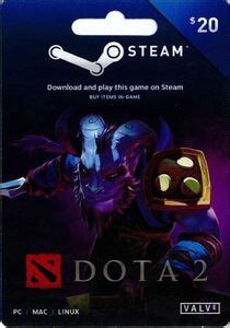 Gift Card Dota 2 Steam Australia Steam Col AU STEAM 002 020