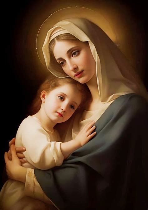 Pin By Herryhyn On Mary Jesus Mother Mary Pictures Mother Mary