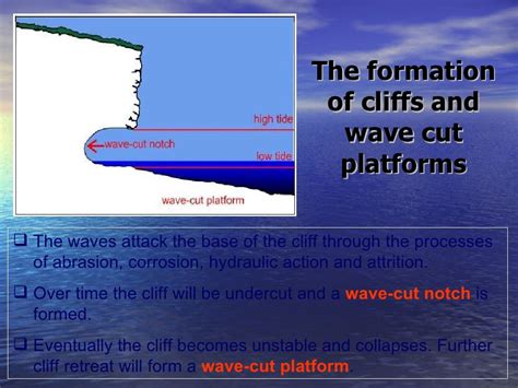 Marine Erosion Process And Erosional Landforms