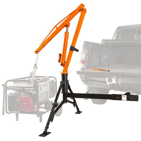 Apex Hmc 1000 Hydraulic Hitch Mount Pickup Truck Jib Crane 1 000 Lb Cap