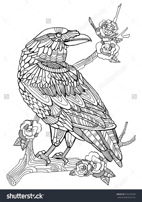 32 Best Ideas For Coloring Raven Bird Coloring Pages