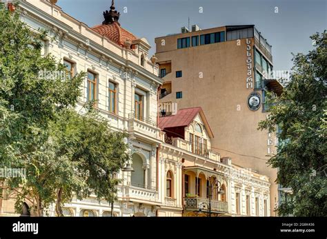 Tbilisi, Davit Aghmashenebeli Avenue district, HDR Image Stock Photo ...