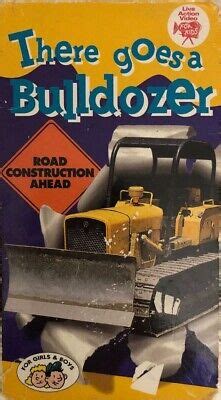 THERE GOES A Bulldozer VHS 1994-TESTED-RARE VINTAGE COLLECTIBLE-SHIPS N ...