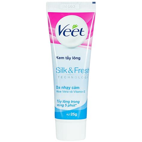 Kem Tẩy Lông Veet Dành Cho Da Nhạy Cảm 25g Mua Ngay