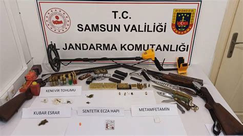 Samsun Da Uyu Turucu Ve Silah Ka Ak L Zanl Yakaland