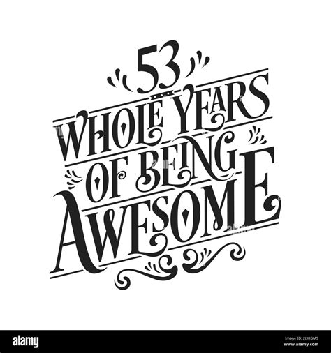 53rd years birthday celebration hi-res stock photography and images - Alamy