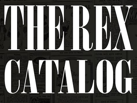 The Rex Catalog Kansas City MO Tock