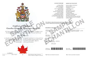 Release of digital Canadian citizenship certificate - Social Insurance ...