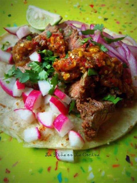 Arrachera Borracha Marinated Skirt Steak La Piña En La Cocina