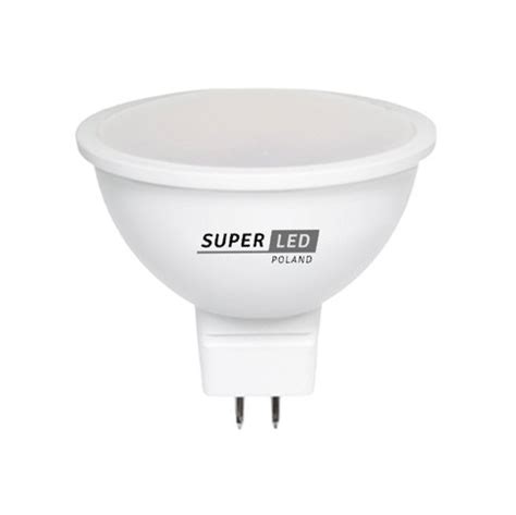 Żarówka LED MR16 SMD 2835 6W 12V biała ciepła superledpoland pl