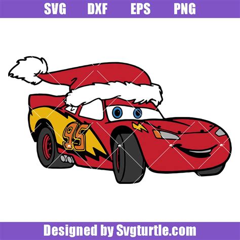 Ka Chow Svg Disney Cars Svg Lightning Mcqueen Svg Off