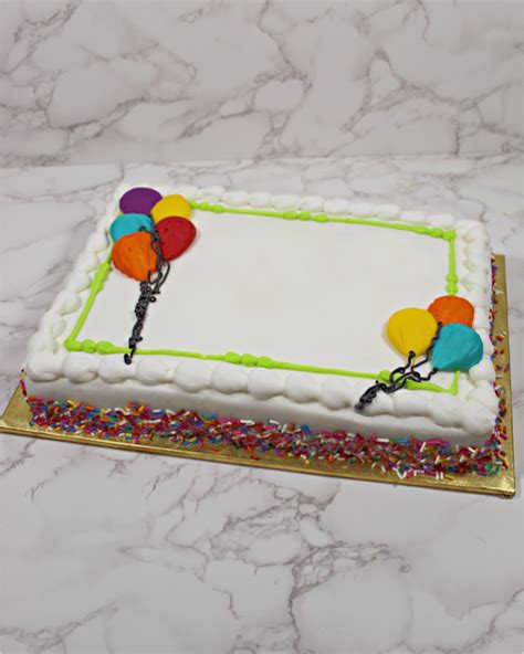 Balloon Sheet Cake Duke Bakery Local Bakery Since 1951