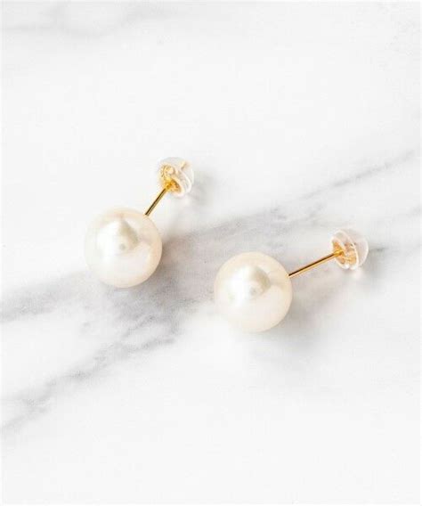 【web限定】noble Pearl Pierced Earrings K18淡水パール ピアス （ピアス・イヤリング）｜tocca トッ