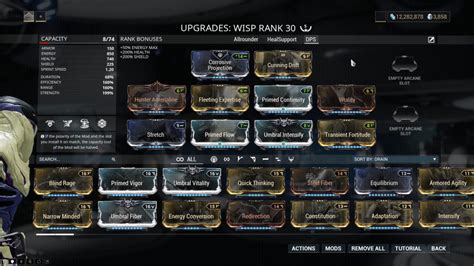 Wisp Builds Guide Warframe