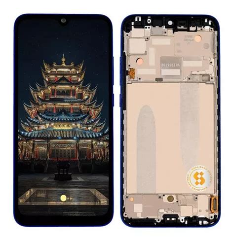 Tela Touch Biometria Compat Vel Xiaomi Mi A C Aro Nacional