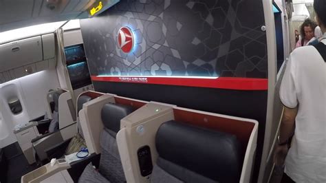 Türk Hava Yolları BUSINESS CLASS Kabin TK57 Jakarta İstanbul Uçuşu