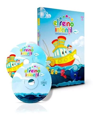 Cd Dvd El Reino Infantil Canciones Animadas Vol1 Ya Musica MercadoLibre