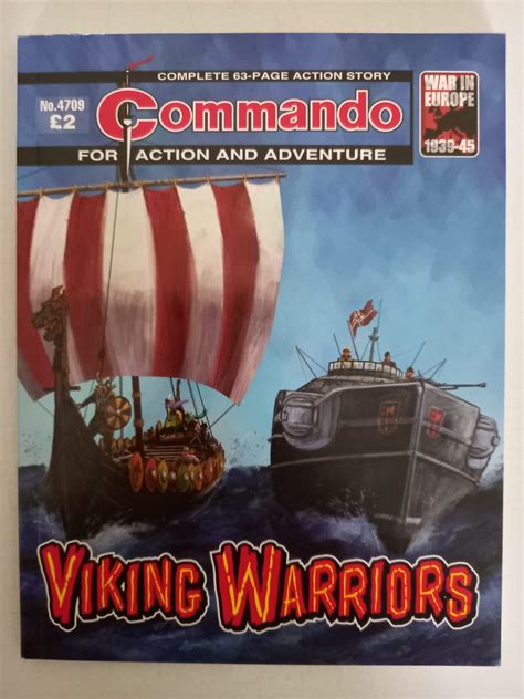 Commando Comic No 4709 Viking Warriors Letsgocommando