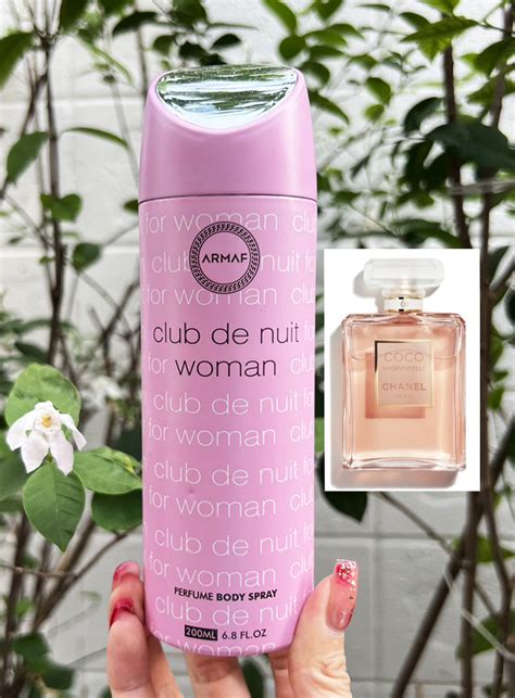 ขวดชมพู Armaf Club De Nuit Perfume Body Spray For Women 200ml