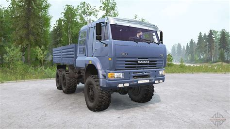 Kamaz 65221〡la carga para MudRunner