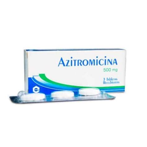 AZITROMICINA 500 MG CAJA X 3 TABLETAS EXPOFARMA