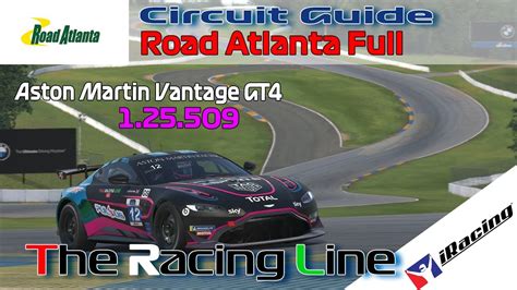 IRacing Aston Martin Vantage GT4 Circuit Guide Road Atlanta Full