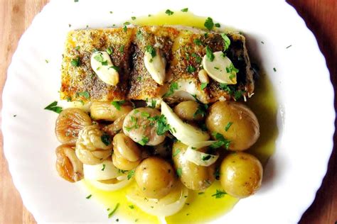 Bacalhau No Forno Castanhas E Batatinhas Ruralea