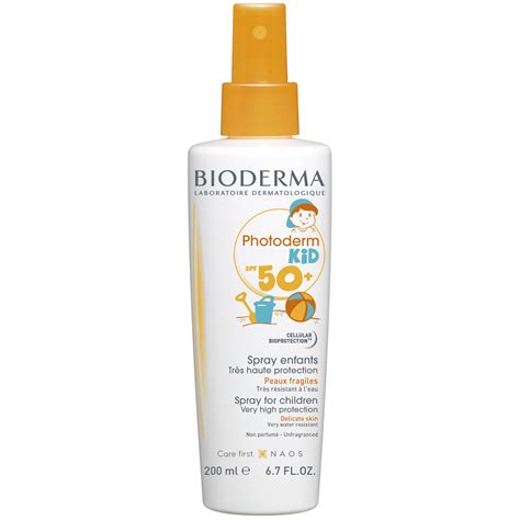 Spray Cu Protectie Solara Bioderma Photoderm Kid SPF 50 Pentru Copii