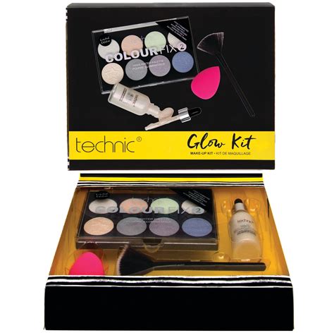 Technic Glow Kit Highlighter Makeup T Set Glowii