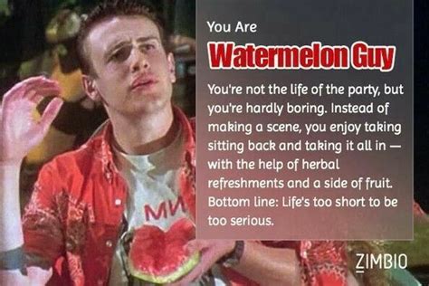 Canthardlywait 1998 Watermelon Guy Cant Hardly Wait Watermelon