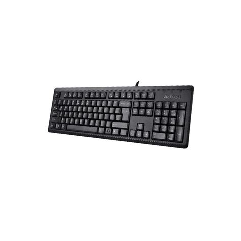 A4TECH KR 92 TECLADO INGLÉS USB QWERTY NEGRO