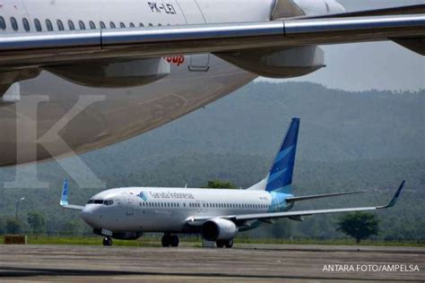 Puncak Arus Balik Lebaran Garuda Indonesia Layani Penumpang