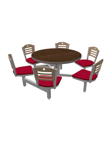 Six Seat Cluster Round Table Seating Concepts Seating Concepts