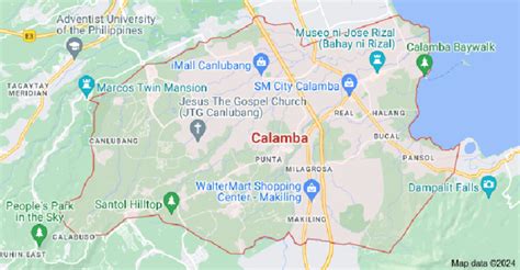 map of calamba | PDF