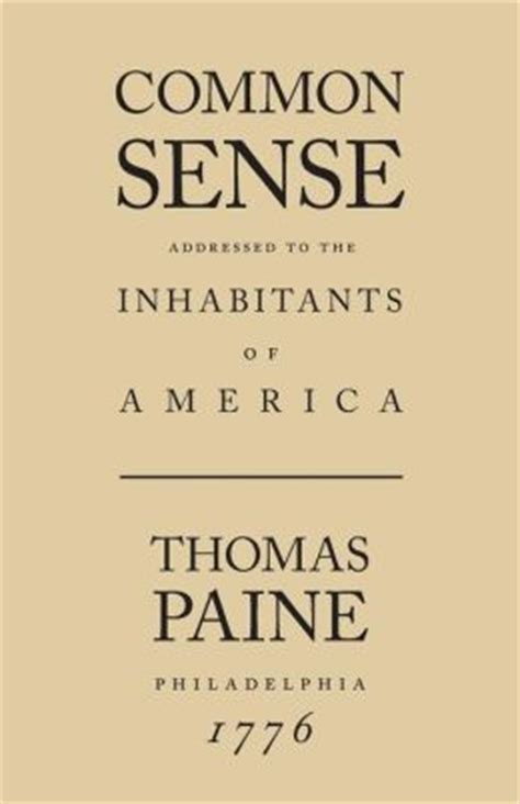 Common Sense By Thomas Paine 9781627300070 Paperback Barnes Noble