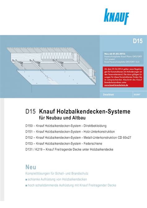 Pdf D Knauf Holzbalkendecken Systeme Neu D Dokumen Tips