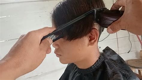 Tehnik Potong Rambut Panjang Pinggir YouTube