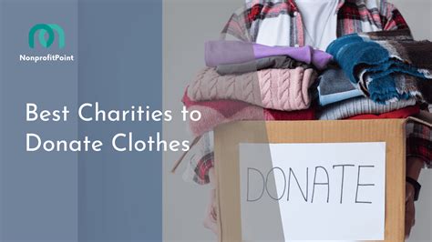 8 Best Charities To Donate Clothes Full List With Details