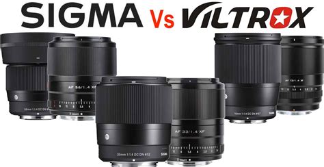 Sigma Vs Viltrox X Mount Af Lens Specs And Price Comparison Fuji Rumors