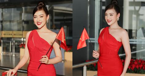 Hot girl trứng rán cần mỡ Trần Thanh Tâm lên đường thi Hoa hậu Xúc