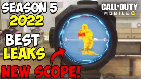 Cod Mobile Season 5 2022 Leaks Confirmed With New Skins Guns Maps