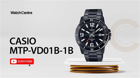 Casio Black Watch Mtp Vd B B In Metal Chain Analog Dial Review