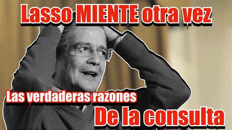 Gamboa Dice La Verdad Porque Mienten Para Hacer Ganar La Consulta